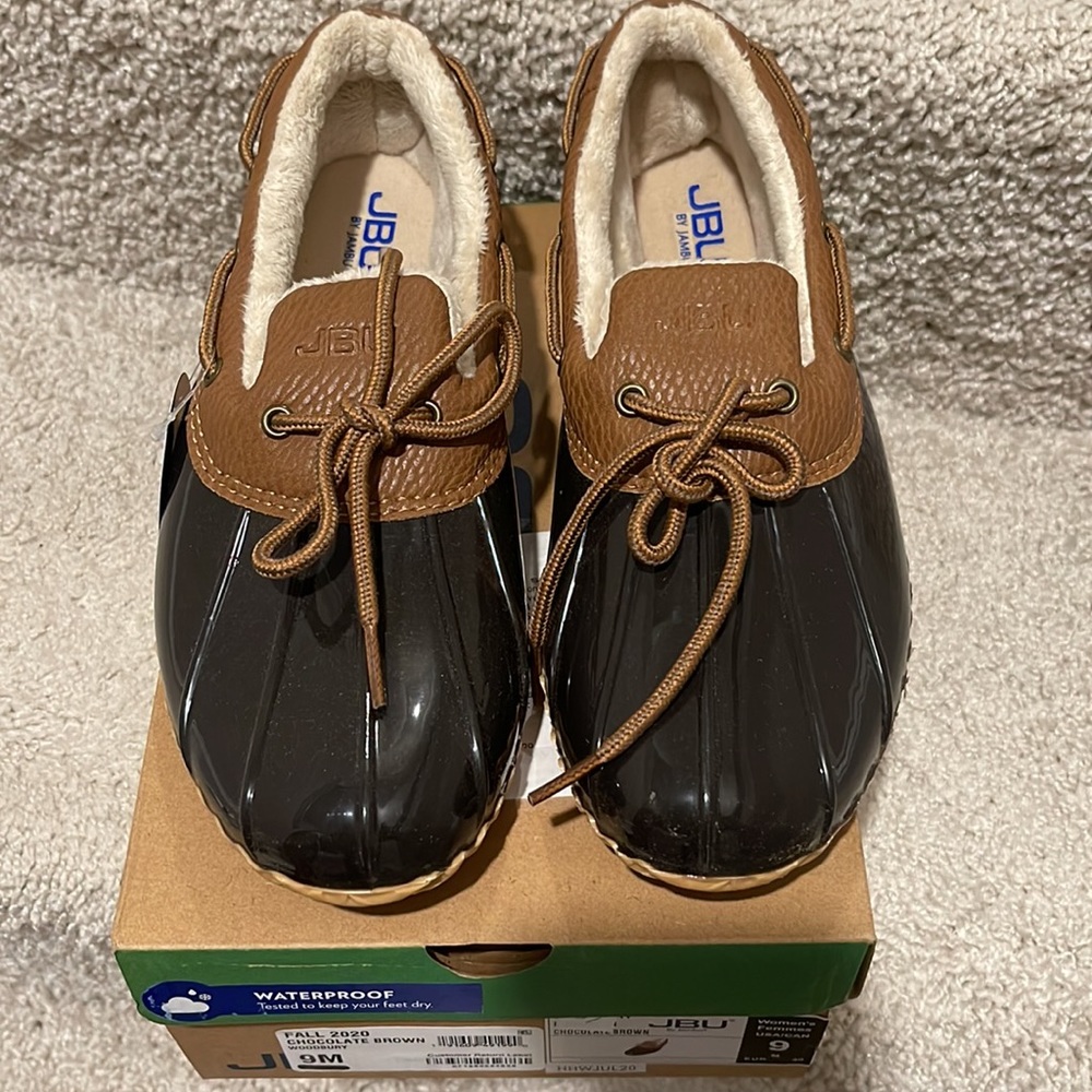 Woodbury Brown Women's Casual Winter/Rain Duck Boots